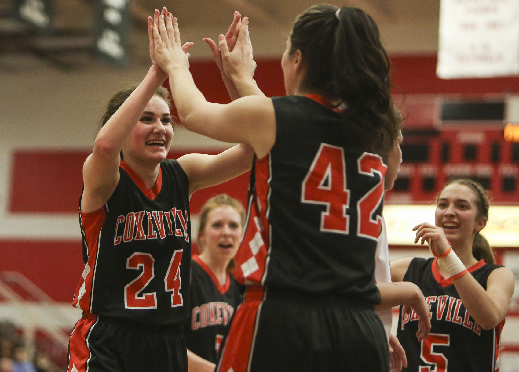 Cokeville Vs StStephens Girls 1A